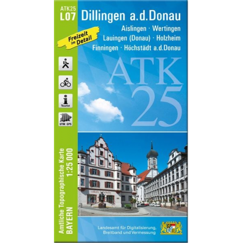 Dillingen a.d.Donau 1 : 25 000