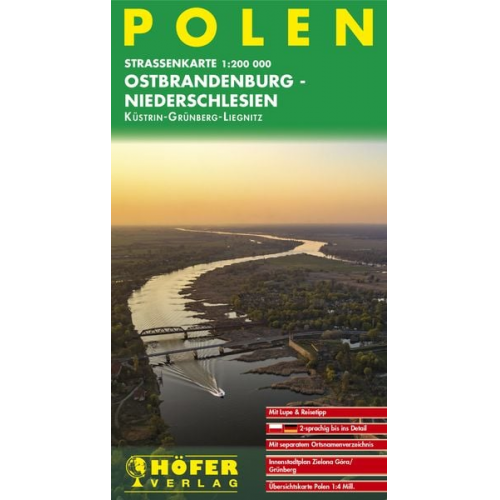 Polen - PL 002 Ostbrandenburg - Niederschlesien - Küstrin /Grünberg /Liegnitz 1:200 000