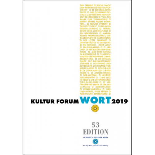 Kultur Forum Wort 2019