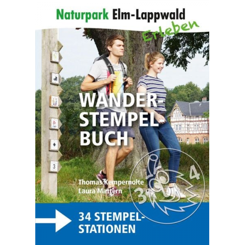 Thomas Kempernolte - Naturpark Elm-Lappwald – Wanderstempelbuch plus Karte