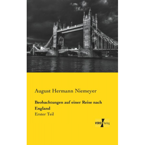 August Hermann Niemeyer - Beobachtungen auf einer Reise nach England