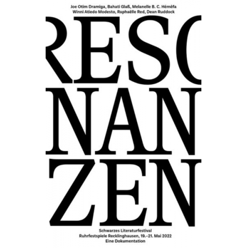 Resonanzen – Schwarzes Literaturfestival