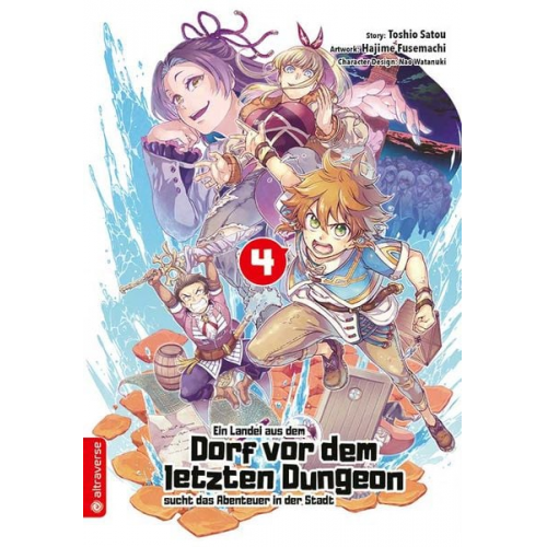 Toshio Satou Hajime Fusemachi Nao Watanaki - Ein Landei aus dem Dorf vor dem letzten Dungeon sucht das Abenteuer in der Stadt 04