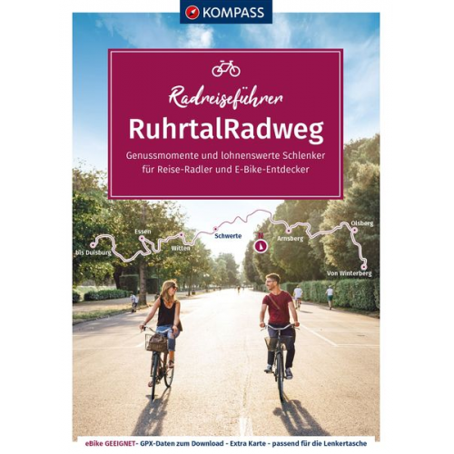 KOMPASS Radreiseführer RuhrtalRadweg