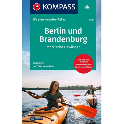 Kompass-Karten GmbH - KOMPASS Wasserwanderatlas Berlin und Brandenburg