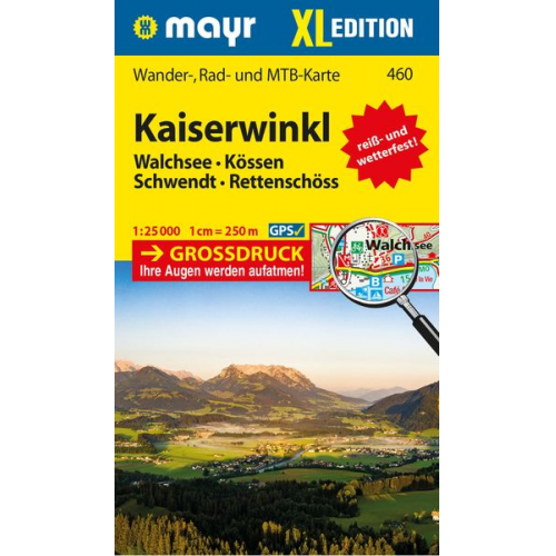 Mayr Wanderkarte Kaiserwinkl XL 1:25.000