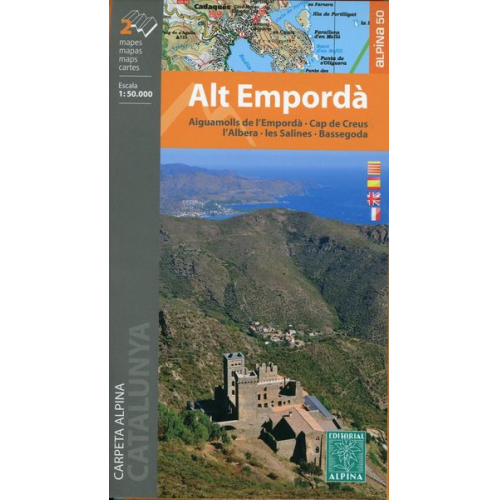 Alt Emporda - Cap de Creus - Salines - Bassegoda Wanderkarte