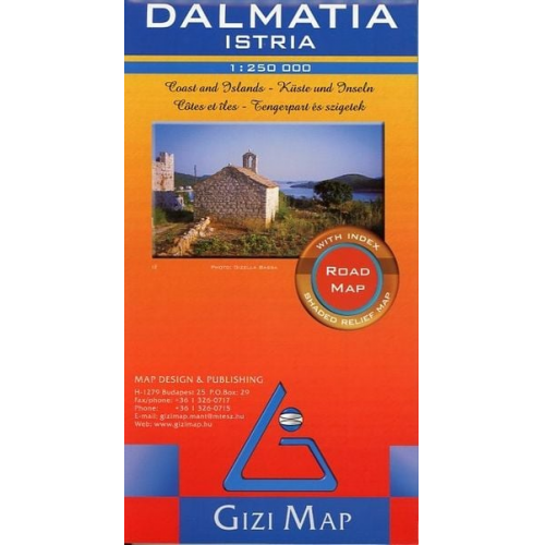 Dalmatia & Istria Road Map