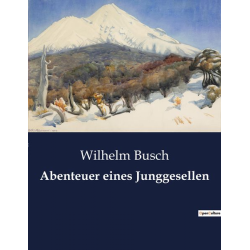 Wilhelm Busch - Abenteuer eines Junggesellen