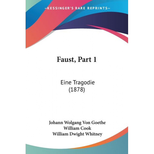 Johann Wolgang Goethe - Faust, Part 1