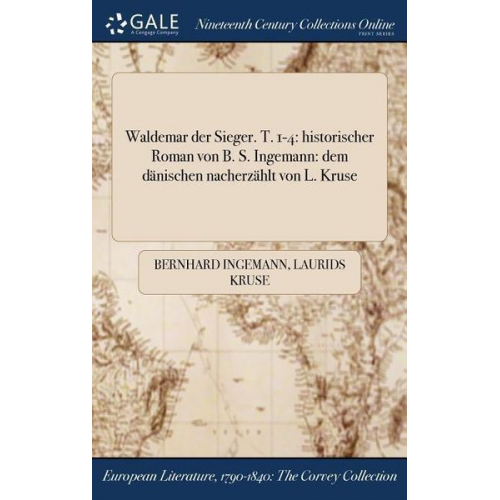 Bernhard Ingemann Laurids Kruse - Waldemar der Sieger. T. 1-4