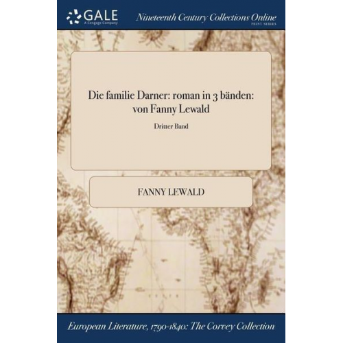 Fanny Lewald - Die familie Darner