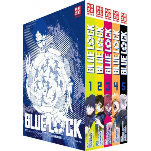 Yusuke Nomura - Blue Lock – Band 1-5 im Sammelschuber