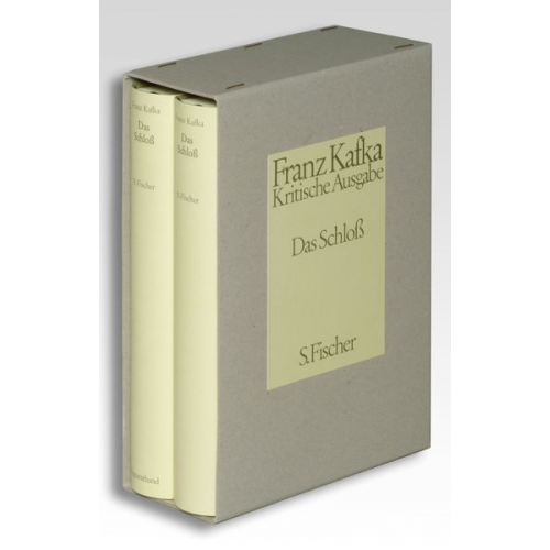 Franz Kafka - Das Schloß. Kritische Ausgabe