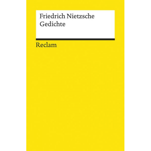 Friedrich Nietzsche - Gedichte