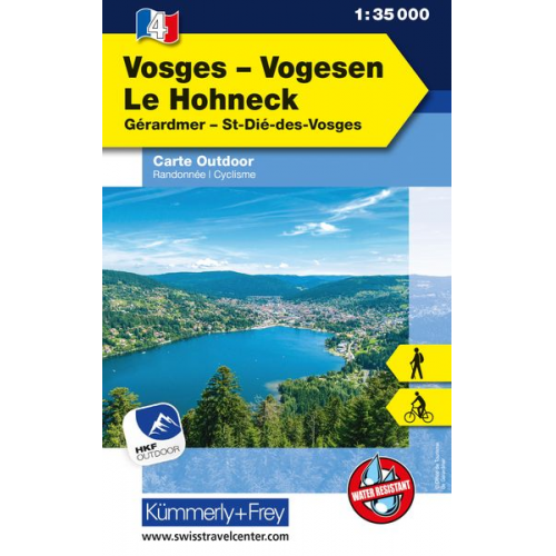 Vogesen - Le Honeck Nr. 04 Outdoorkarte 1:35 000