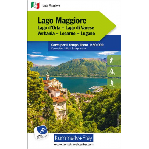 Kümmerly+Frey Outdoorkarte Lago Maggiore 1:50.000