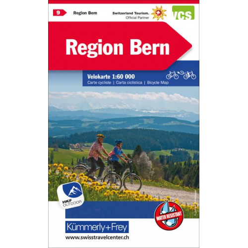 Region Bern Nr. 09 Velokarte 1:60 000