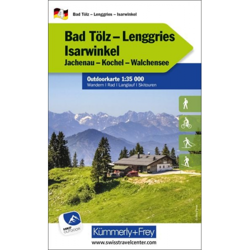 Bad Tölz - Lenggries - Isarwinkel Nr. 04 Outdoorkarte Deutschland 1:35 000