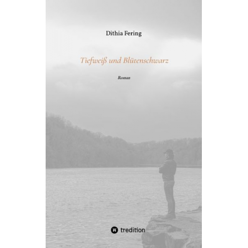Dithia Fering - Tiefweiß und Blütenschwarz
