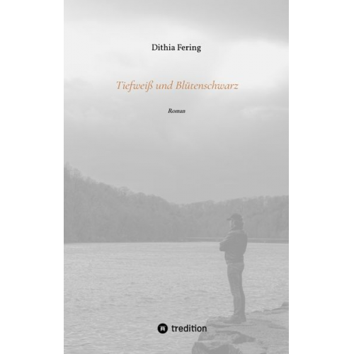 Dithia Fering - Tiefweiß und Blütenschwarz