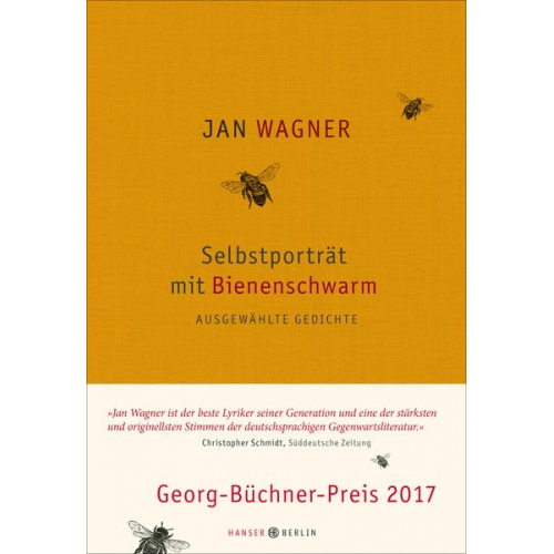 Jan Wagner - Selbstporträt mit Bienenschwarm