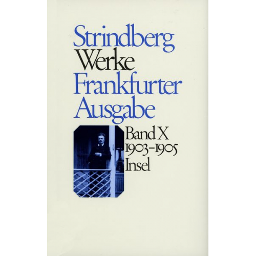 August Strindberg - Werke in zeitlicher Folge. Frankfurter Ausgabe in zwölf Bänden