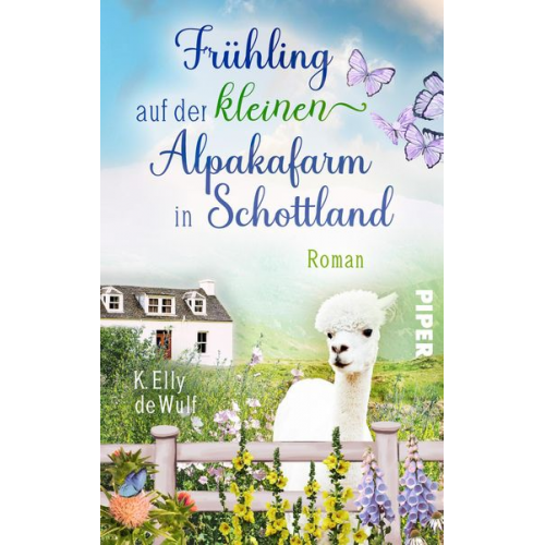 K. Elly de Wulf - Stormy Skye - Frühling auf der kleinen Alpakafarm in Schottland