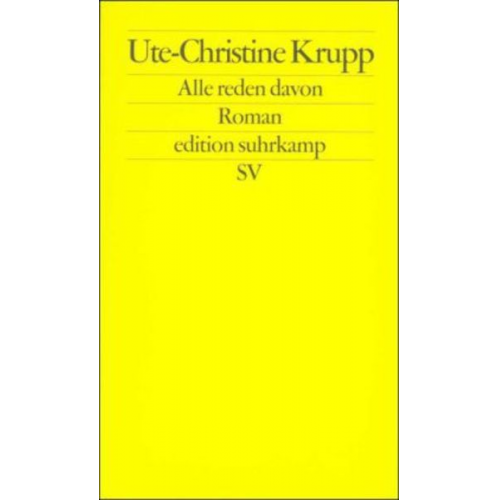 Ute-Christine Krupp - Krupp, U: Alle reden davon