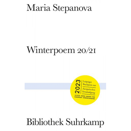 Maria Stepanova - Winterpoem 20/21