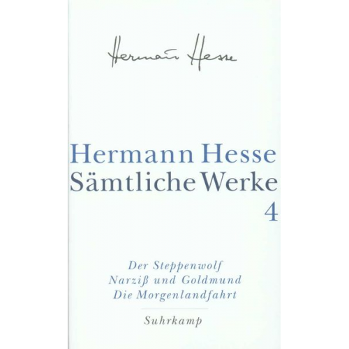 Hermann Hesse - Sämtliche Werke in 20 Bänden und einem Registerband