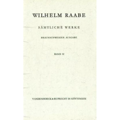 Wilhelm Raabe - Frau Salome. Die Innerste. Vom alten Proteus. Horacker