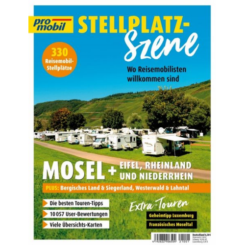 Pro mobil Stellplatz-Szene - Mosel + Eifel, Rheinland u. Niederrhein