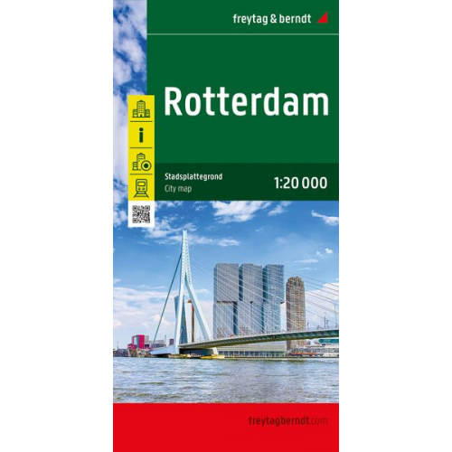 Rotterdam, Stadtplan 1:20.000, freytag & berndt