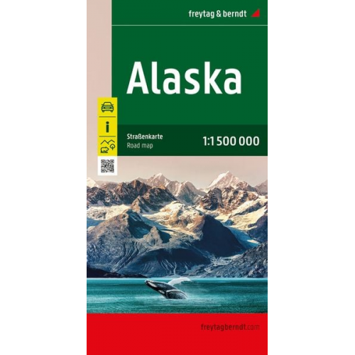 Alaska, Straßenkarte 1:1.500.000, freytag & berndt