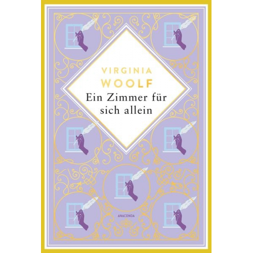 Virginia Woolf - Virginia Woolf, Ein Zimmer für sich allein. Schmuckausgabe mit Goldprägung