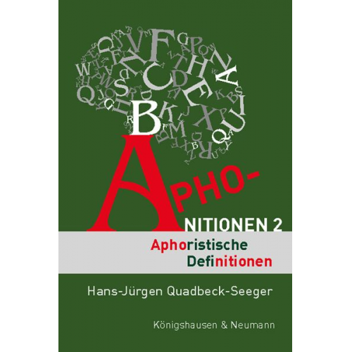 Hans-Jürgen Quadbeck-Seeger - Aphonitionen 2