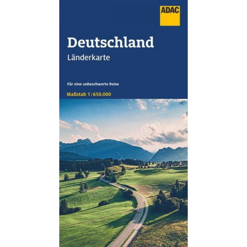 ADAC Länderkarte Deutschland 1:650.000