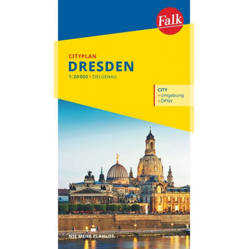 Falk Cityplan Dresden 1:20.000