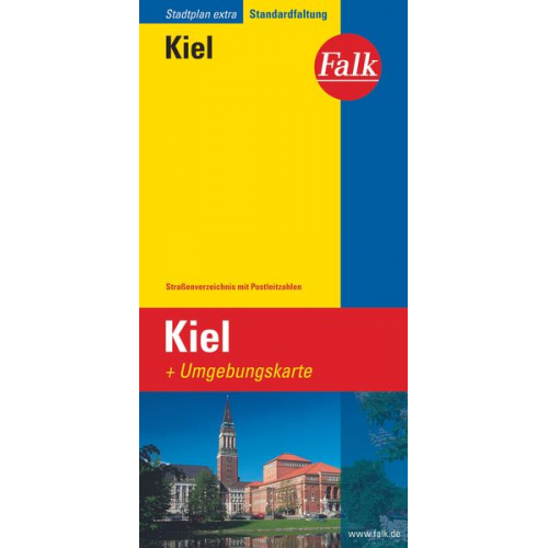 Falk Stadtplan Extra Standardfaltung Kiel