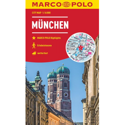 MARCO POLO Cityplan München 1:16.000