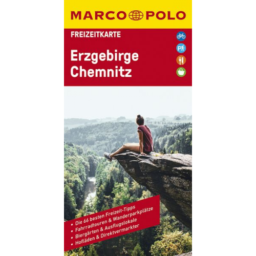 Marco Polo Verlag - MARCO POLO Freizeitkarte 23 Erzgebirge, Chemnitz 1:100.000