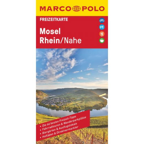 MARCO POLO Freizeitkarte 26 Mosel, Rhein, Nahe 1:115.000