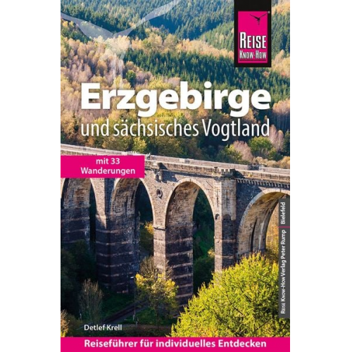 Detlef Krell - Reise Know-How Reiseführer Erzgebirge und Sächsisches Vogtland