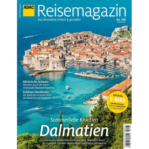 ADAC Reisemagazin mit Titelthema Dalmatien