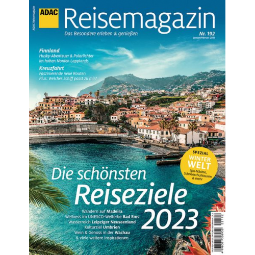 ADAC Reisemagazin Die schönsten Reiseziele 2023