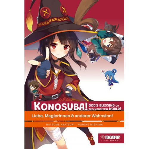 Natsume Akatsuki Kurone Mishima - Konosuba! God's Blessing On This Wonderful World! Light Novel 02