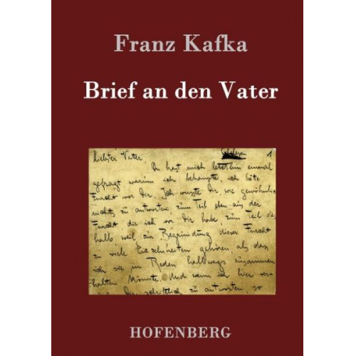 Franz Kafka - Brief an den Vater