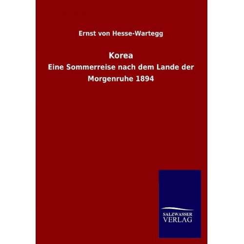 Ernst Hesse-Wartegg - Korea