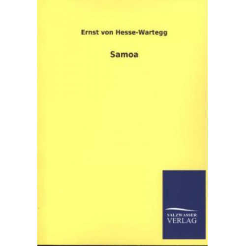 Ernst Hesse-Wartegg - Samoa